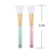 Face Mask Brush,Mask Beauty Tool Soft Silicone Facial Mud Mask Applicator Brush Hairless Body Lotion - Image 2
