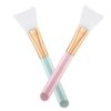 Face Mask Brush,Mask Beauty Tool Soft Silicone Facial Mud Mask Applicator Brush Hairless Body Lotion