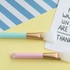 Face Mask Brush,Mask Beauty Tool Soft Silicone Facial Mud Mask Applicator Brush Hairless Body Lotion - Image 3