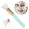 Face Mask Brush,Mask Beauty Tool Soft Silicone Facial Mud Mask Applicator Brush Hairless Body Lotion - Image 5