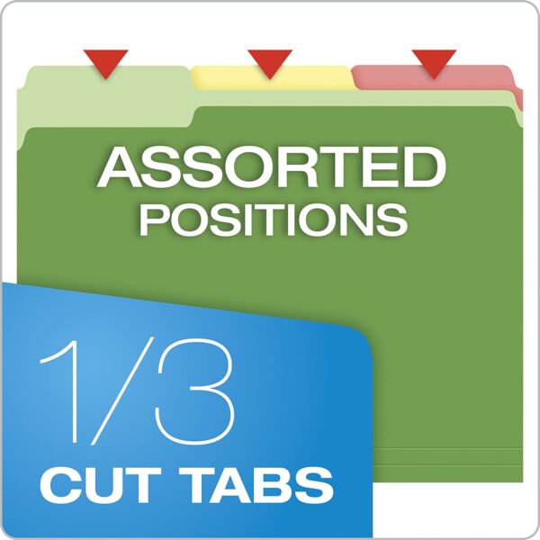 File Folders, Letter Size, Assorted Colors - Image 4