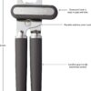 KitchenAid Classic Multifunction Can Opener / Bottle Opener, 8.34-Inch, Charcoal Gray - Image 3
