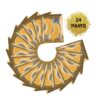 Eye Mask for Puffy Eyes - Dark Circles Under Eye Bags Treatment - 24k Gold Anti-Aging Under Eye Patches - Image 4