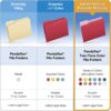 File Folders, Letter Size, Assorted Colors - Image 3