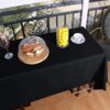 HOME Waterproof Table Cloth – Spill Proof Wipe Clean Tablecloth Polyester for kitchen and dining - Image 2