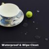 HOME Waterproof Table Cloth – Spill Proof Wipe Clean Tablecloth Polyester for kitchen and dining - Image 3