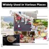 HOME Waterproof Table Cloth – Spill Proof Wipe Clean Tablecloth Polyester for kitchen and dining - Image 5